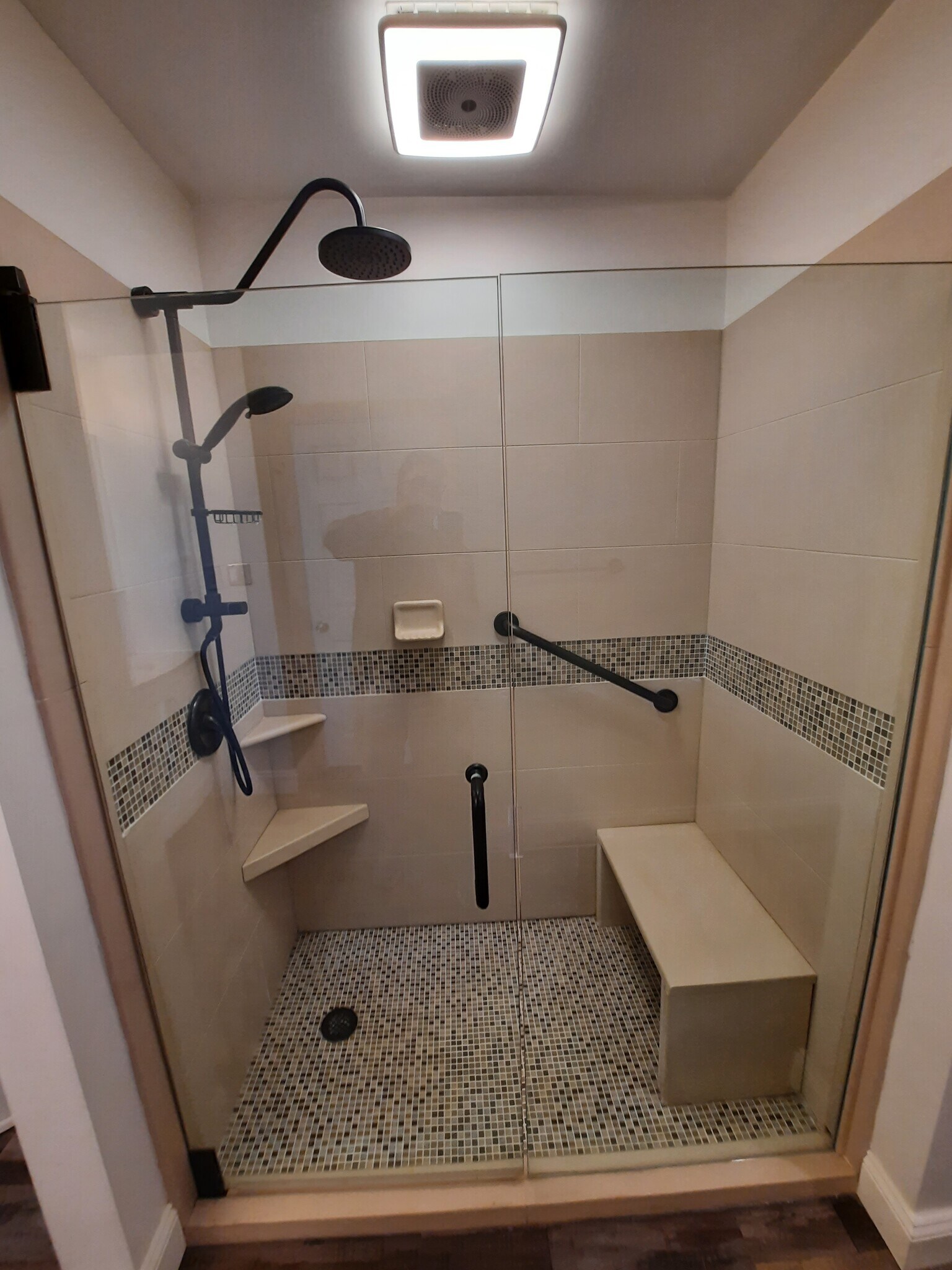 custom double shower - 247 Main St