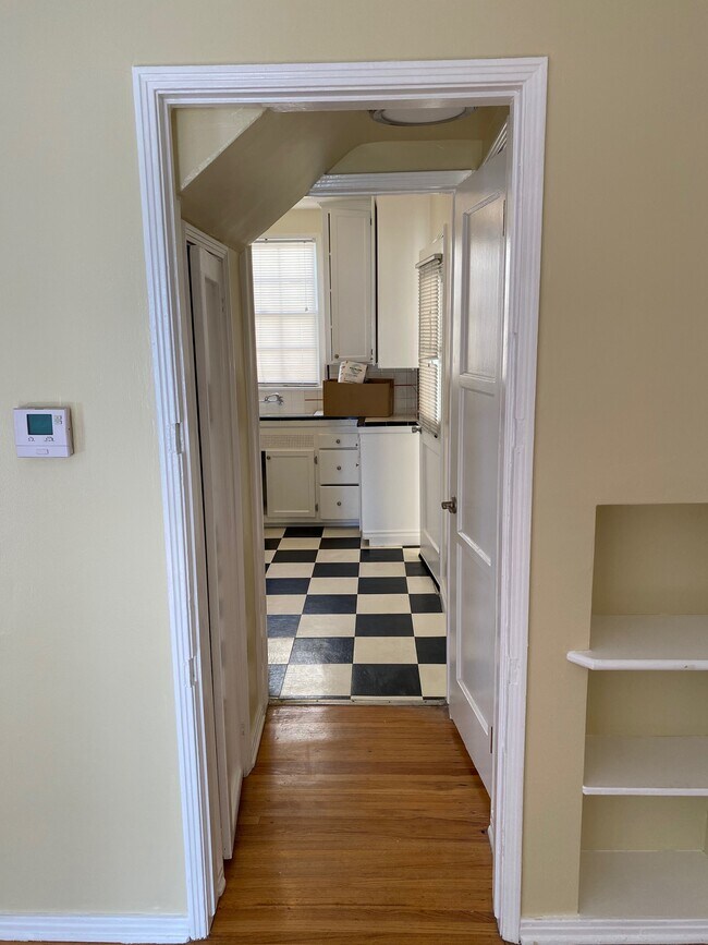View of kitchen from DR - 1530 S Beverly Dr