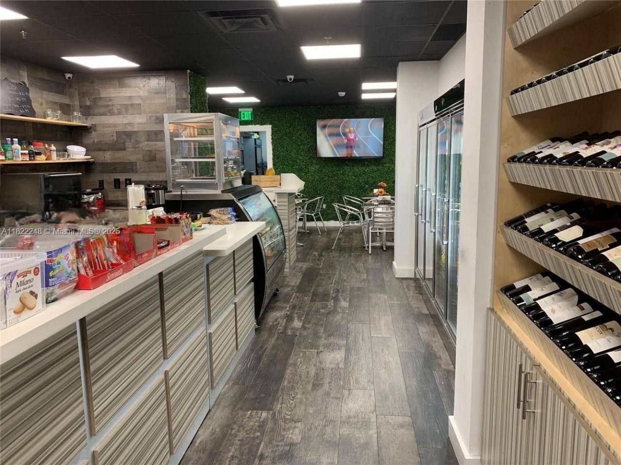 Cafe and convenience store right on the lobby - 780 NE 69th St