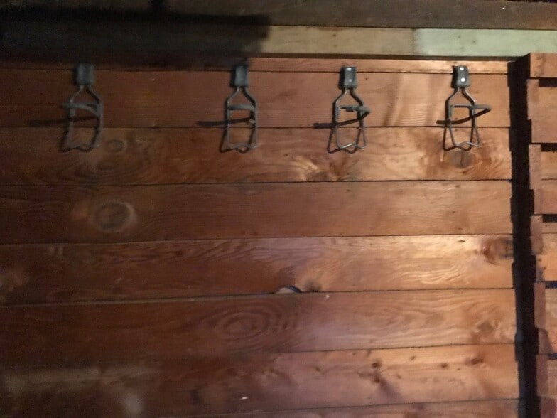 Bike hooks in garage - 9003 SE Stephens St