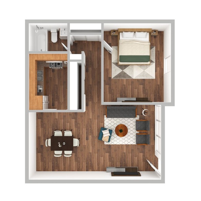 Floorplan - Gable Oaks Apartments