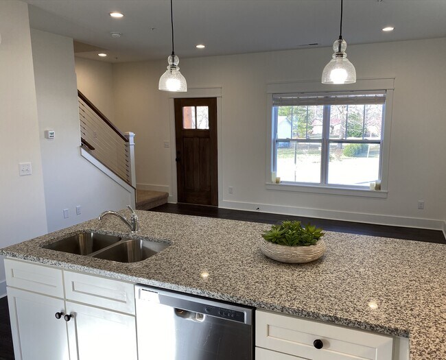 Downstairs kitchen and living area - 121 Cooper Rd
