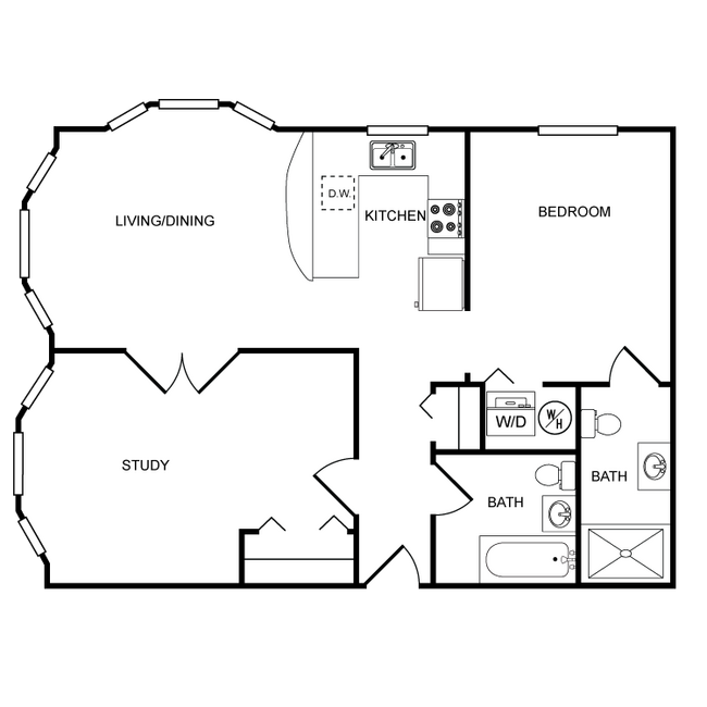 Floorplan - Star Apartments