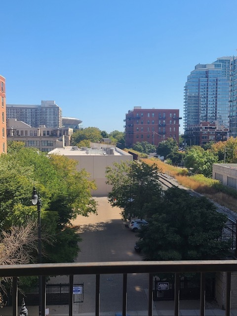 View from balcony! - 1528 S Wabash Ave