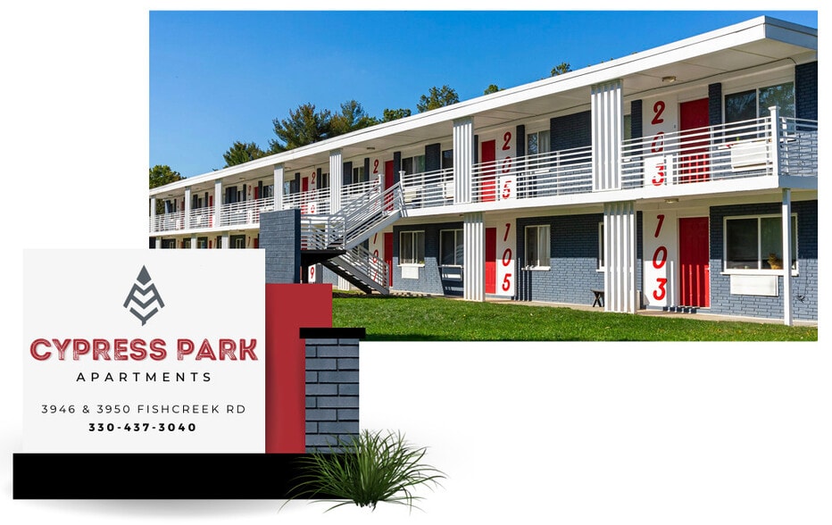 Cypress Park Apartments 3946 Fishcreek Rd Stow OH 44224 Apartment