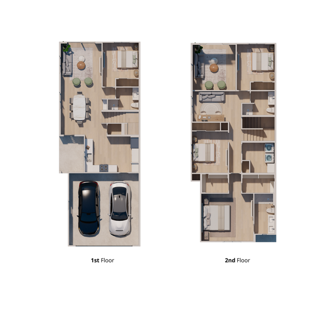 Envision Floorplan.png - Raymond Place Townhomes