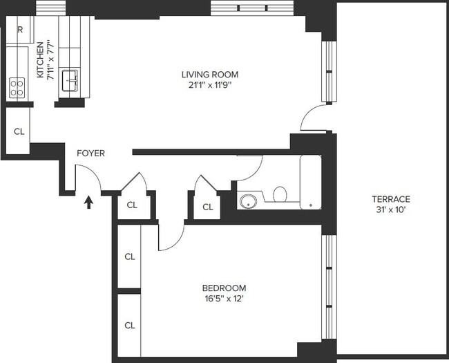 Floorplan - The Ellington