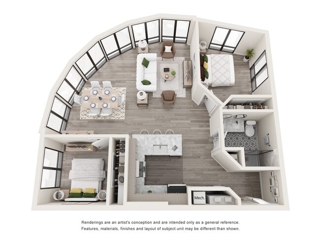 Floorplan - The Highrailer Apartments