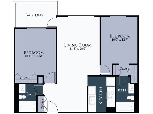 2BR/2BA - Kendrigan Place