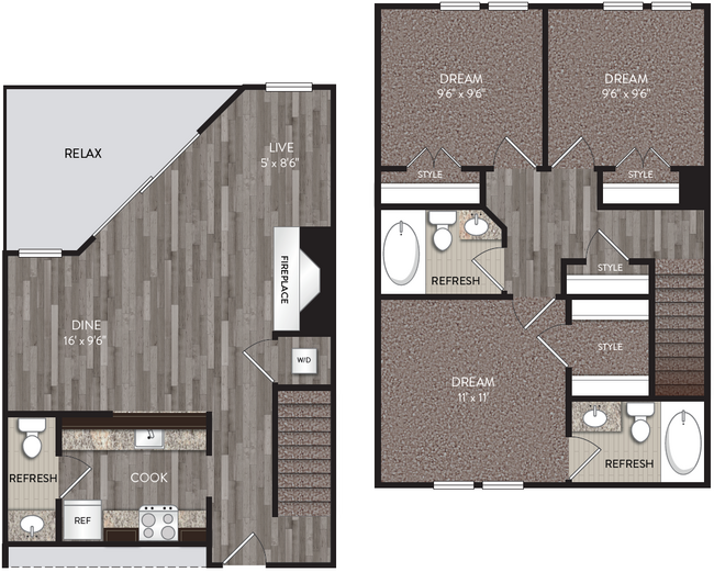 Floorplan - The Baxter at Westwood