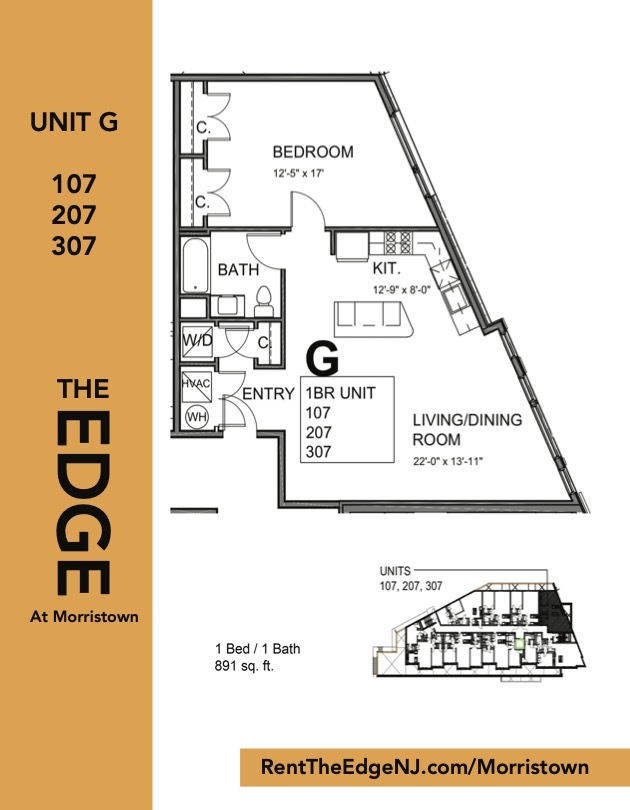 Floorplan - The Edge at Morristown