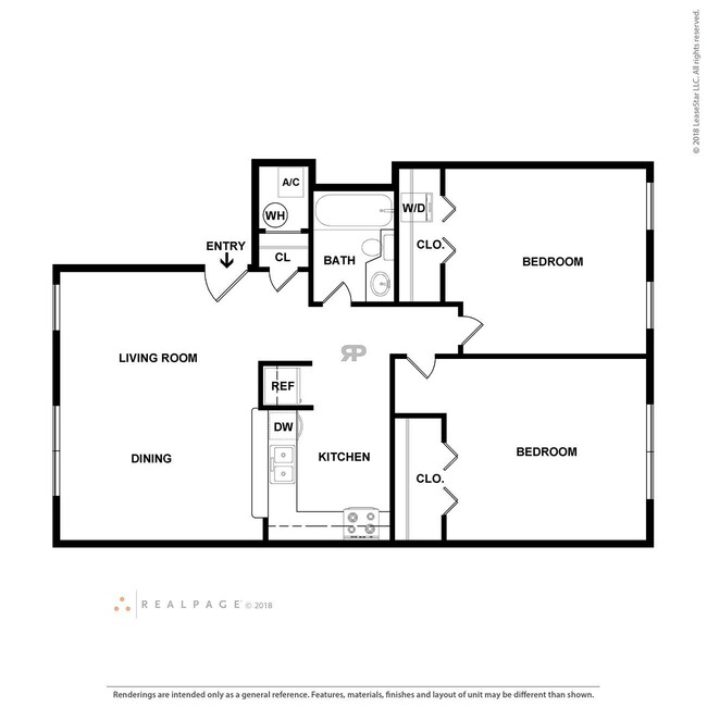 Floorplan - Roanoke Court Apartments