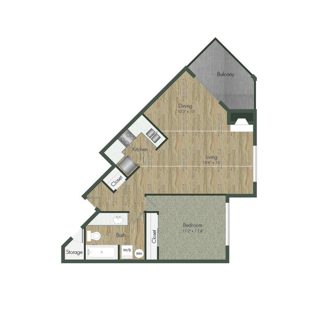 Floorplan - Reedhouse Apartments