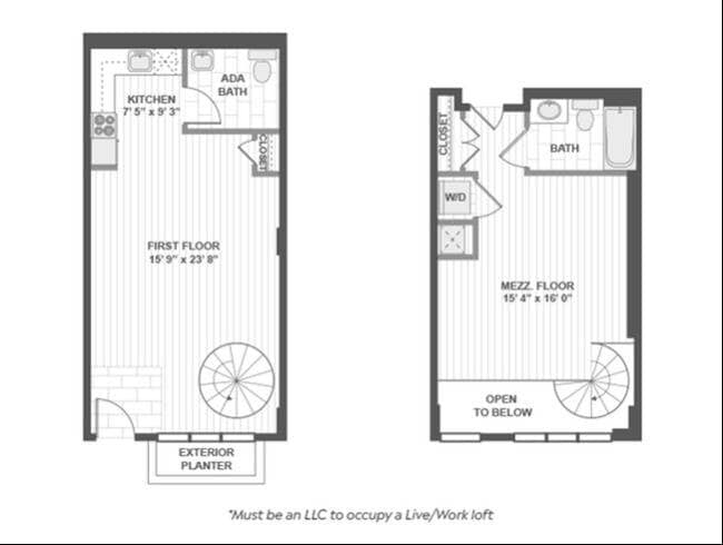 Floorplan - AMLI Evanston