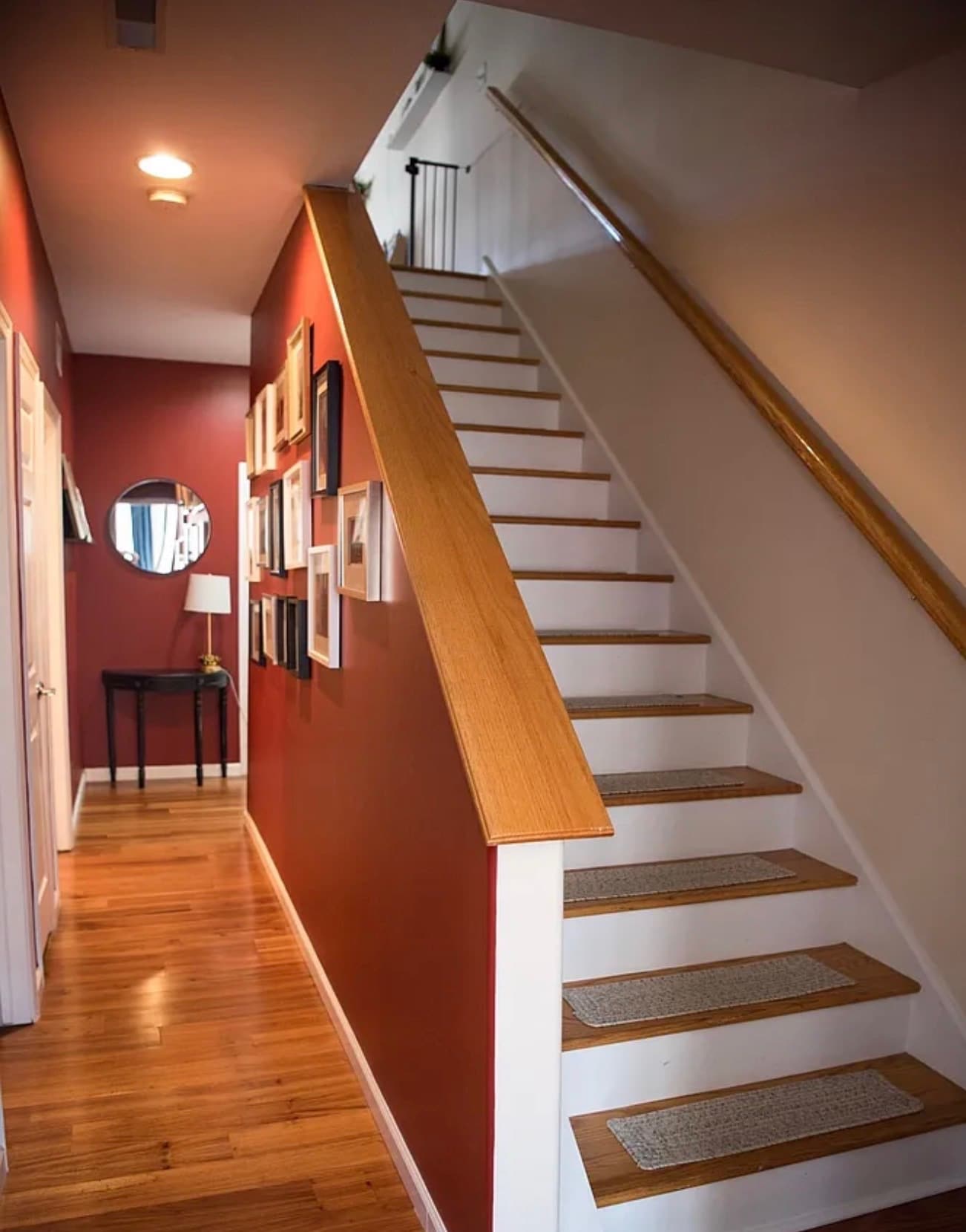 2nd Floor hall and steps leading to 3rd floor - 1623 Swain St
