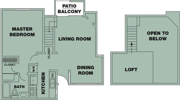 Floorplan - Brighton Vista Apartments