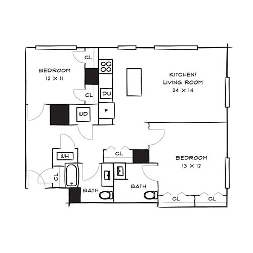 Floorplan - Prism