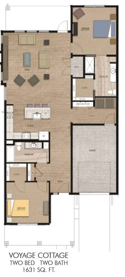 Floorplan - Portside at Grande Dunes- 55+ALL-INCLUSIVE