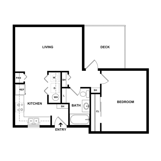 Floorplan - Heather Commons