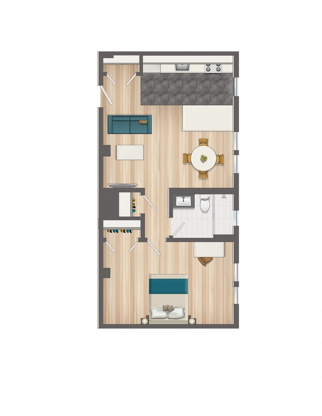 Floorplan - Serenade Apartments