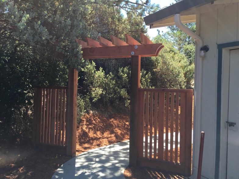 Front entry gate to private patio area - 769 Pedro Ave