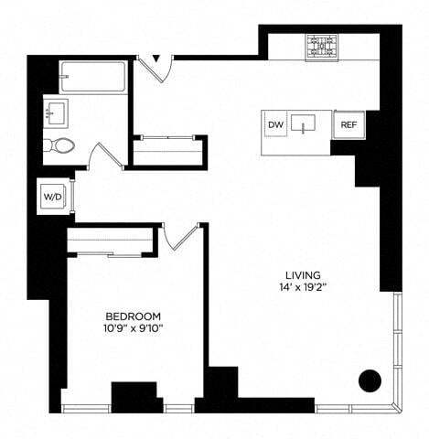 Floorplan - Lincoln at Bankside