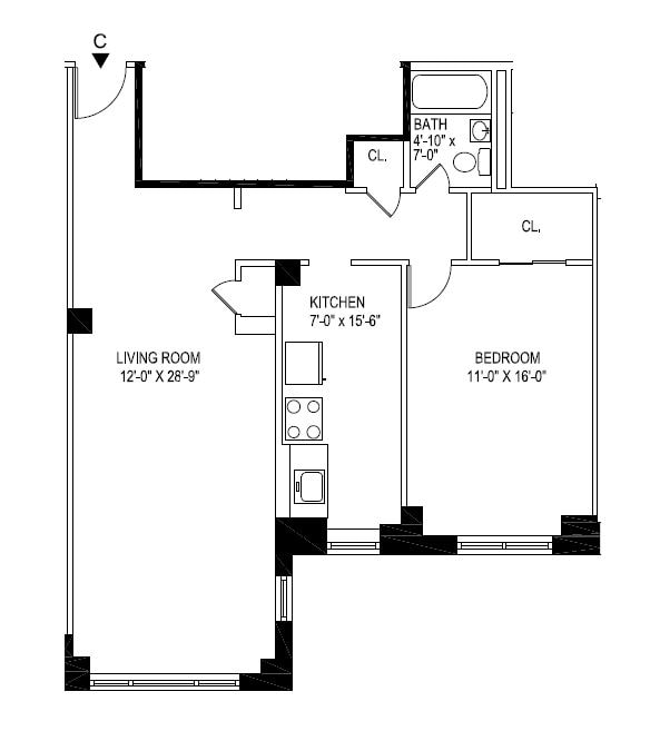 Floorplan - 792 Columbus Avenue