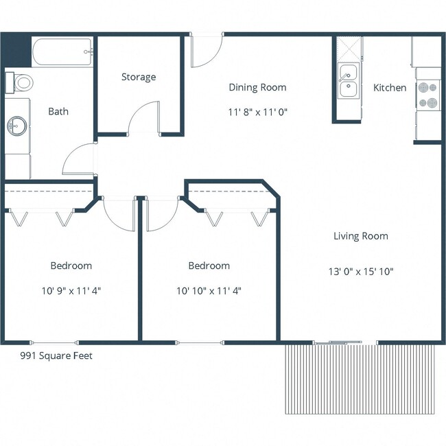 Floorplan - Oxford