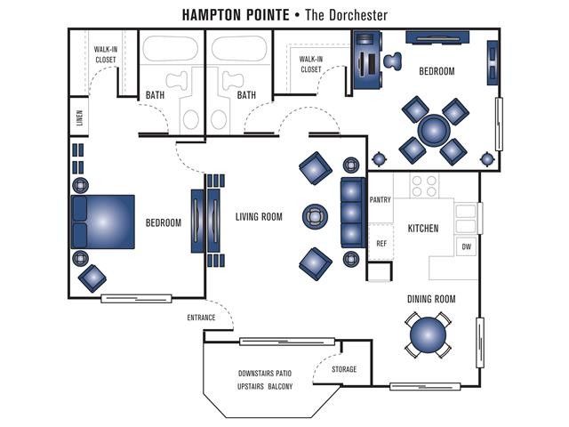 Floorplan - Hampton Pointe