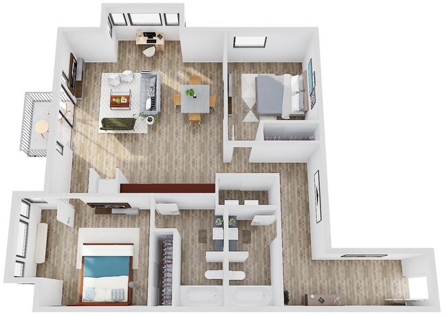 Floorplan - Savier Street Flats