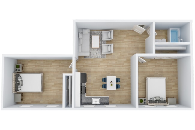 2 bedroom - The Mark on Monroe