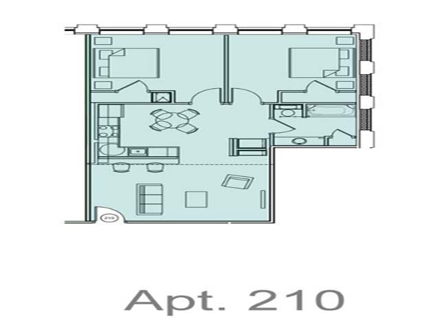 Apartment 210 - Lofts @ 300 Bowman