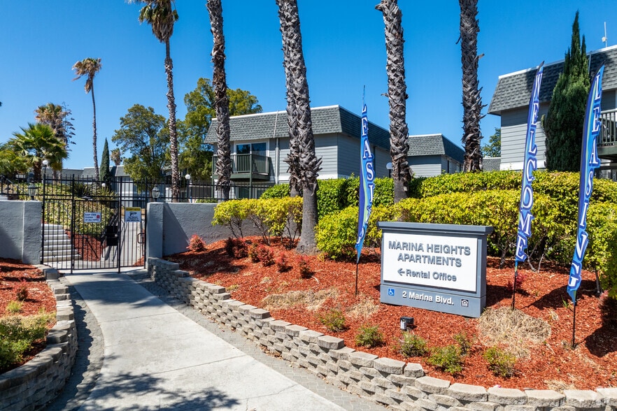 Entrance - Marina Heights Apartments
