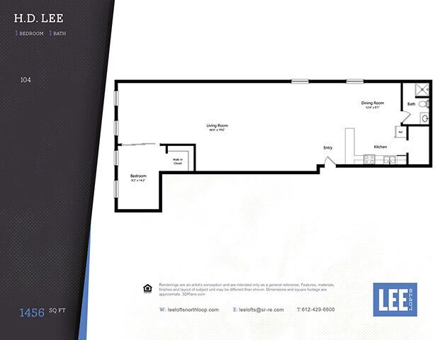 Floorplan - Lee Lofts