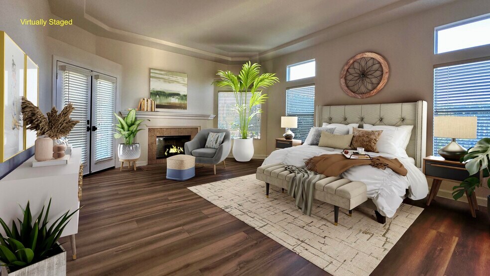 Primary Bedroom (staged) - 16880 Saint James Dr