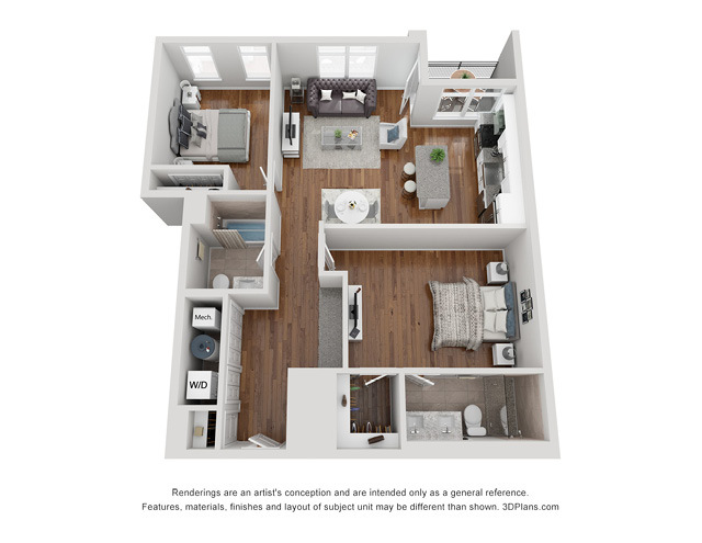 Floorplan - Monroe Aberdeen Place