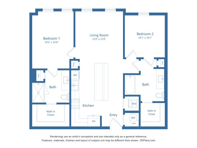 Floorplan - The Hayden