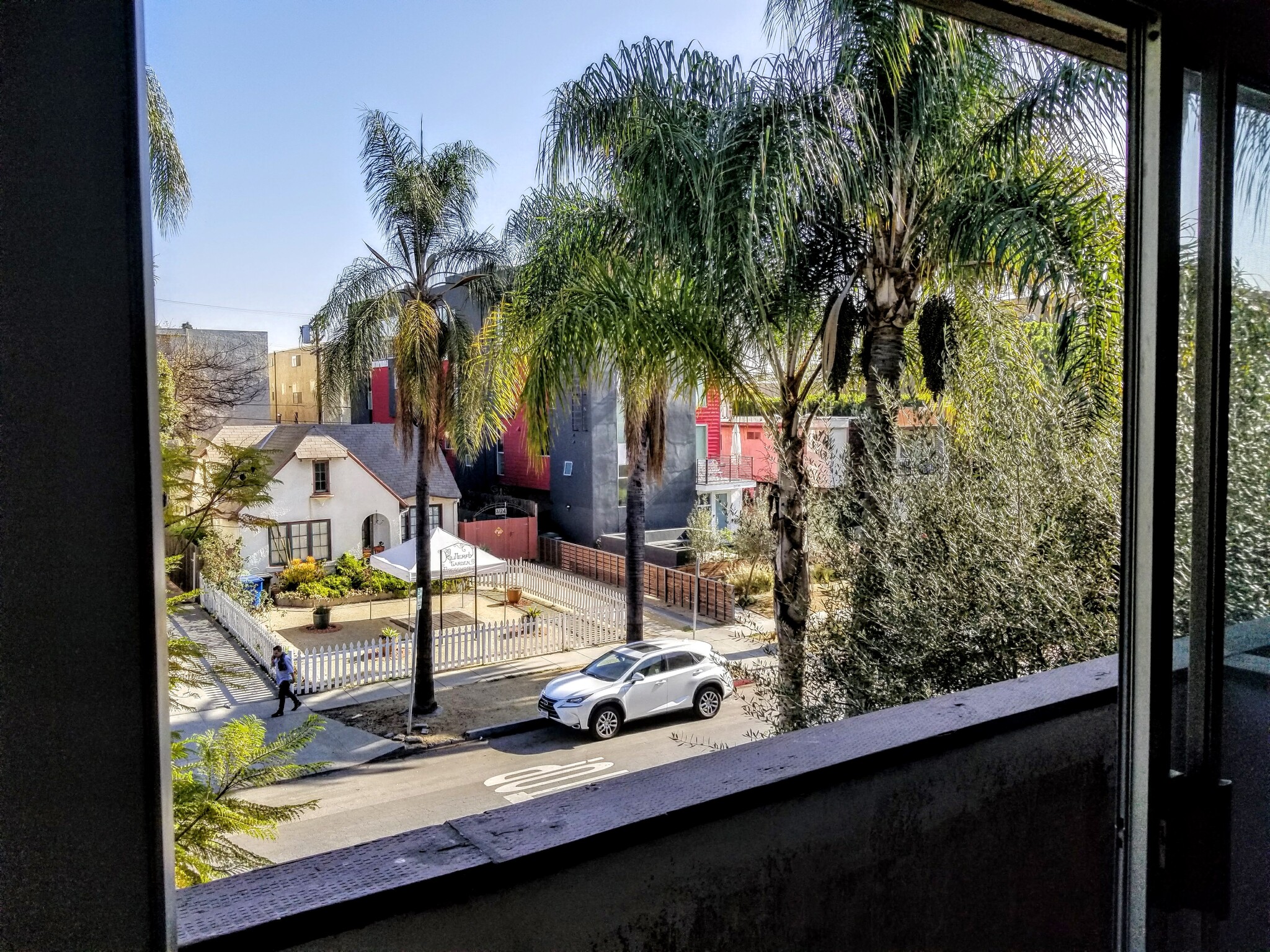 View from living room balcony. - 3717 Cardiff Ave