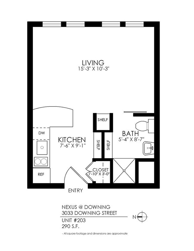 Floorplan - Nexus @ Downing