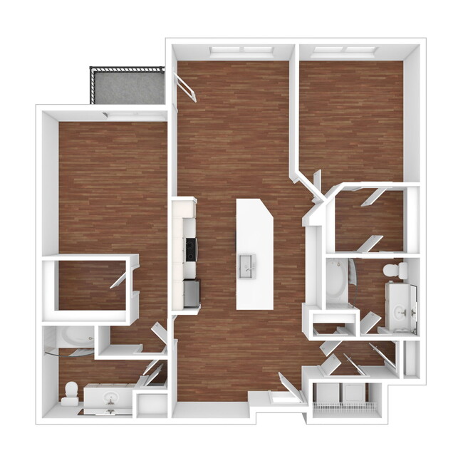 Floorplan - 7166 at Belmar