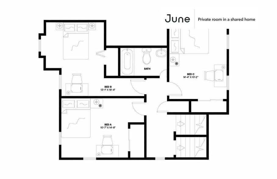 Building Photo - Room in Shared 4 bed/2 bath home