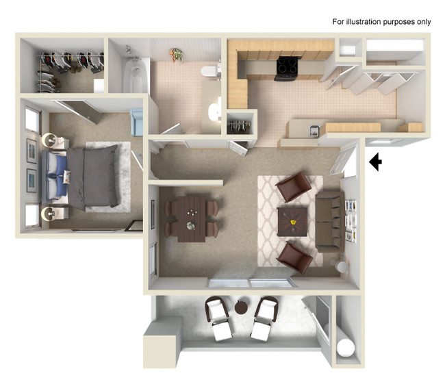 Floorplan - Waterstone Apartments