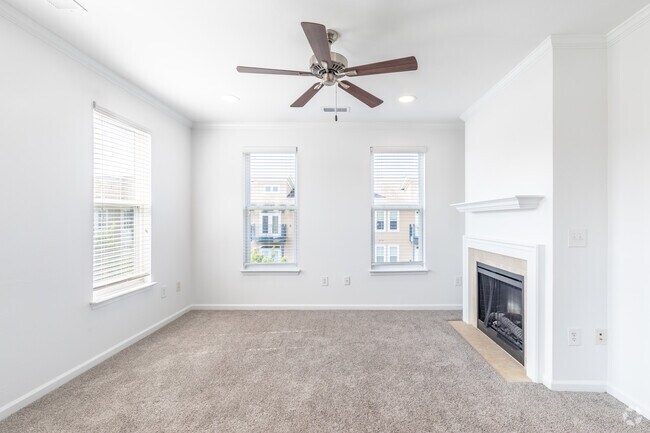 2BR, 2BA - 1,055SF - Camden Monument Place