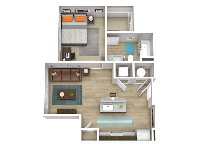 The Indy - 1 Bedroom - The Indy