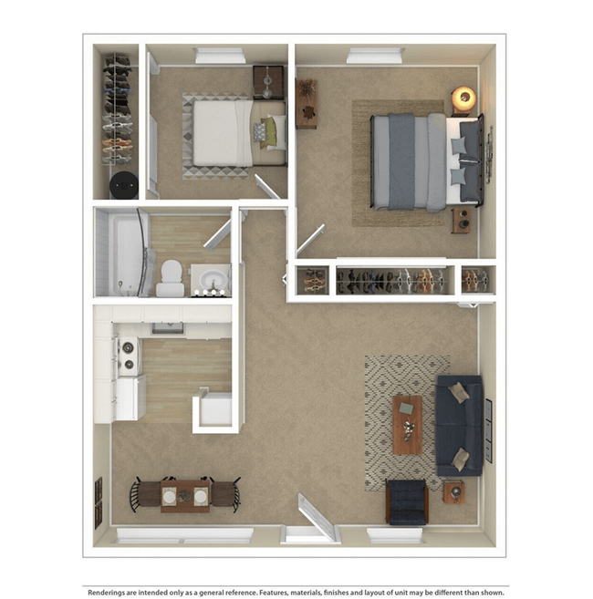 Floorplan - Moreland Place Apartments