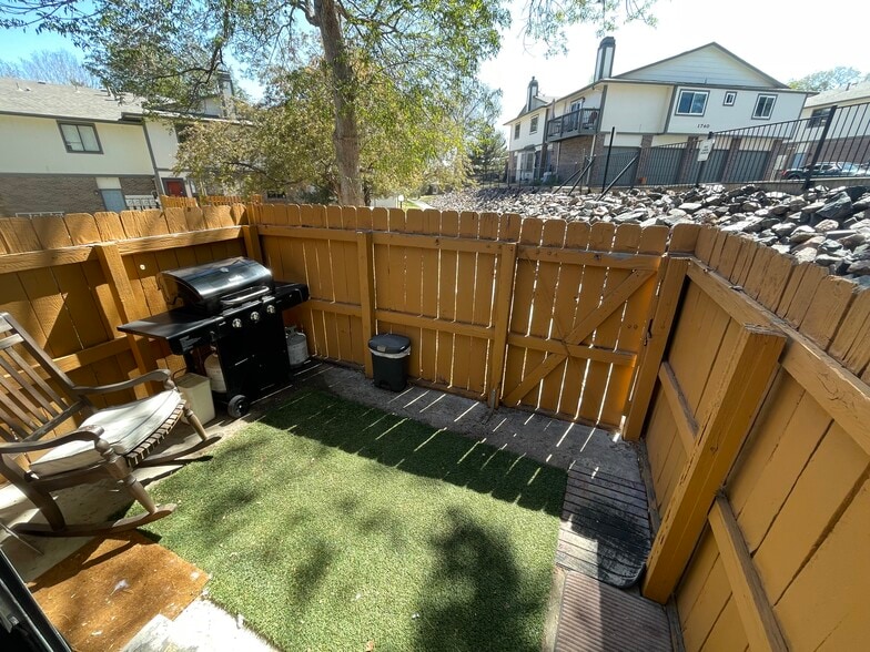 Back patio - 1725 S Allison St