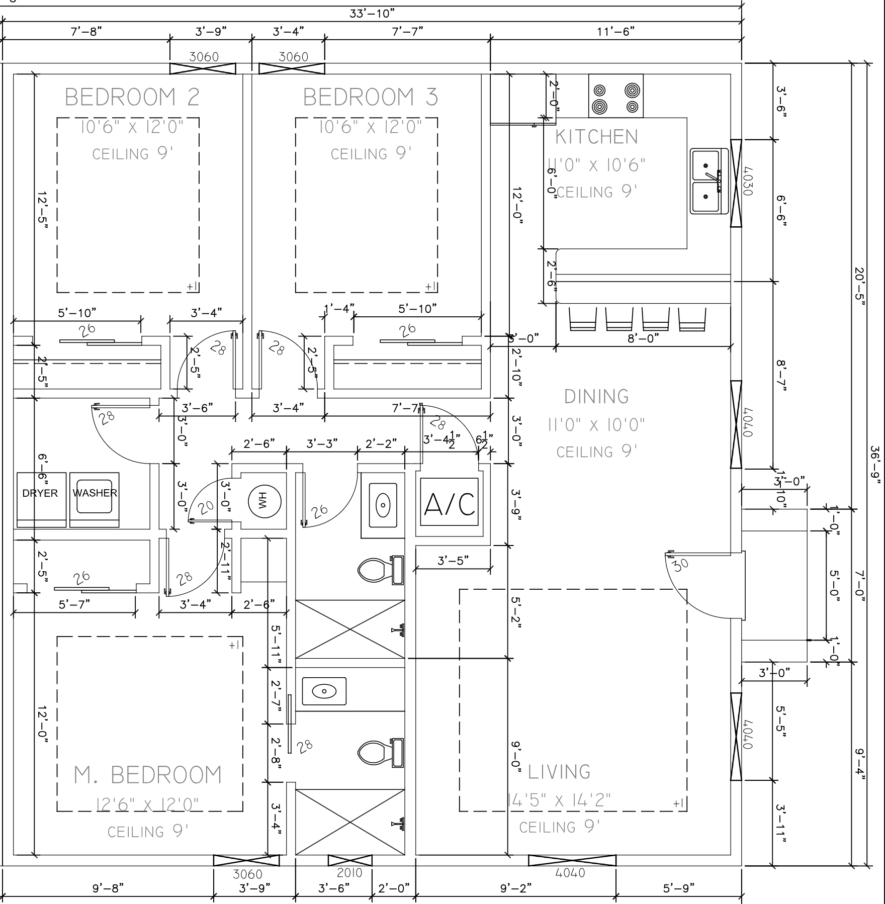 Blue Print - 2420 Florencia Ave