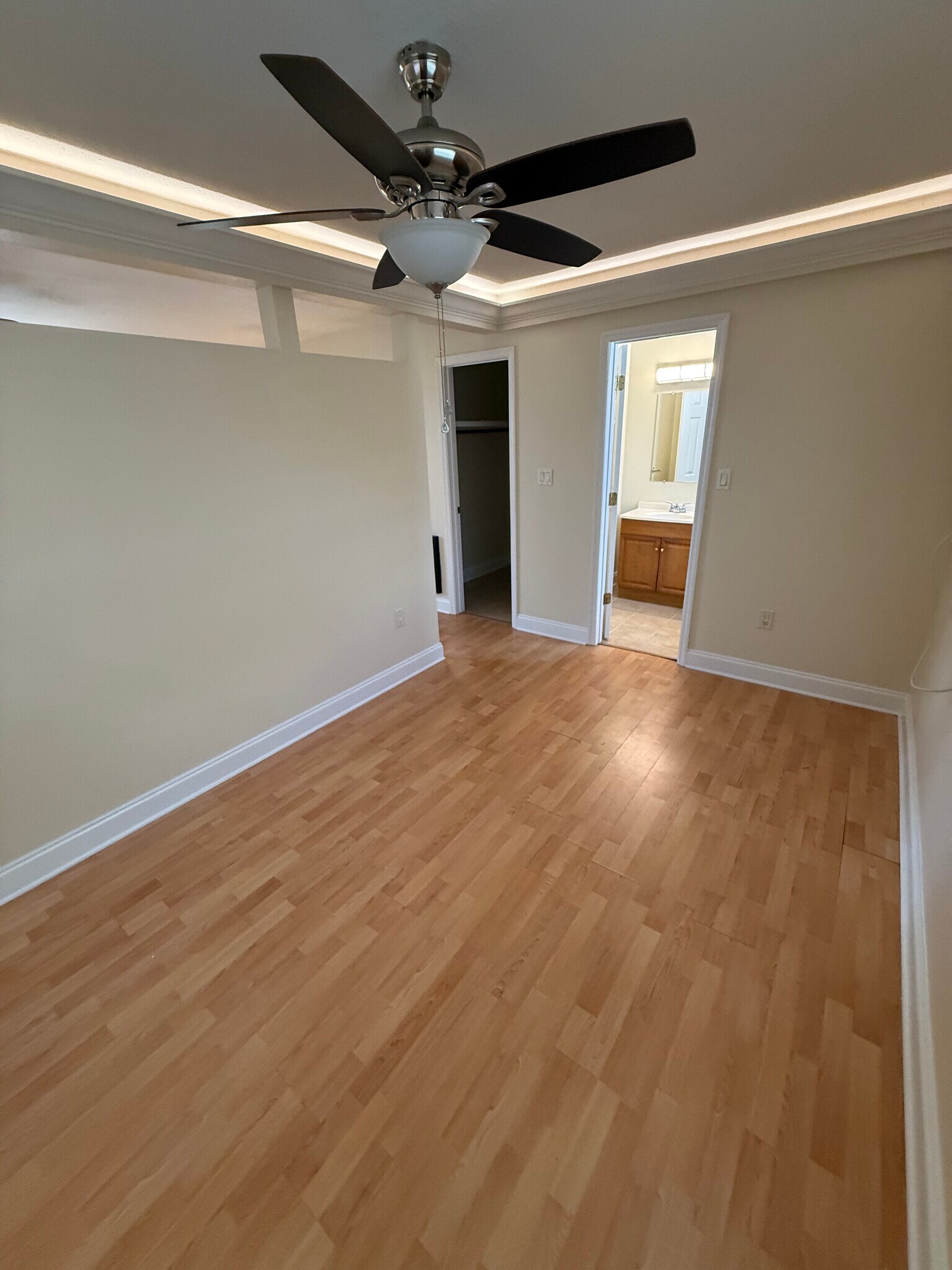 View from Bedroom to Bathroom and closet - 421 S Hyer Ave