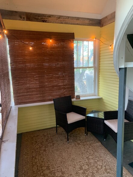 Shared enclosed porch - 709 Farlow Ave