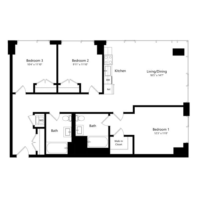 Floorplan - West Half